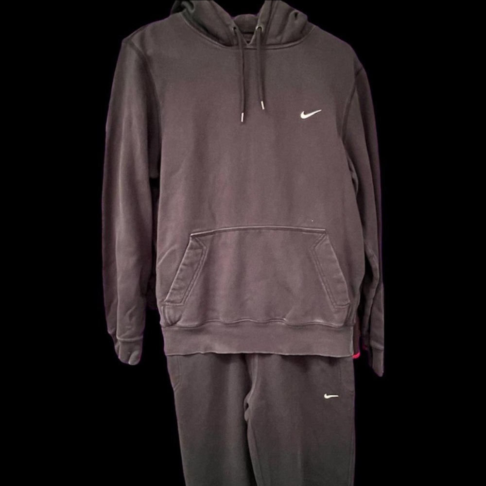 Vintage Y2K Black Nike sweats - unisex small
